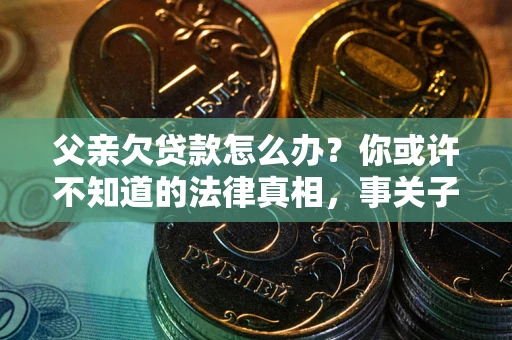 武汉父亲欠贷款怎么办？你或许不知道的法律真相，事关子女未来
