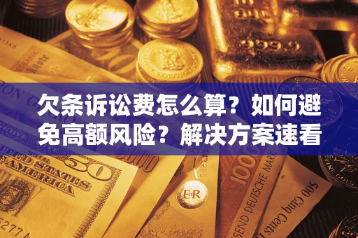 武汉欠条诉讼费怎么算？如何避免高额风险？解决方案速看！