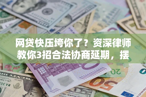 武汉网贷快压垮你了？资深律师教你3招合法协商延期，摆脱暴力催收！