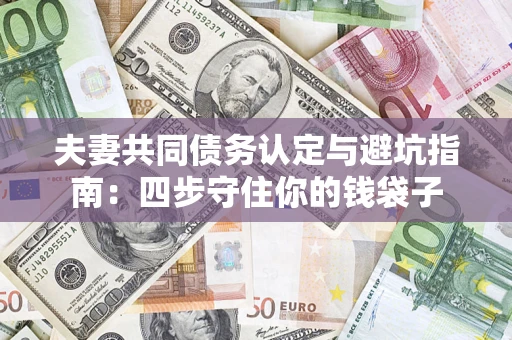 武汉夫妻共同债务认定与避坑指南：四步守住你的钱袋子