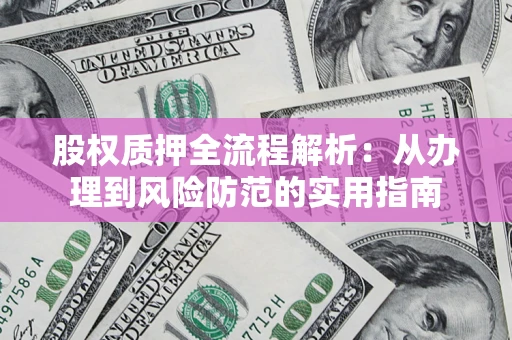 武汉股权质押全流程解析：从办理到风险防范的实用指南