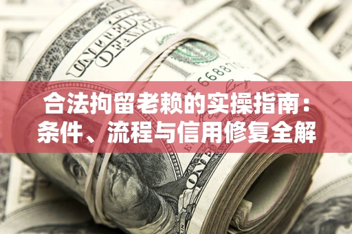 武汉合法拘留老赖的实操指南:条件、流程与信用修复全解析 武汉合法拘留老赖的实操指南:条件、流程与信用修复全解析